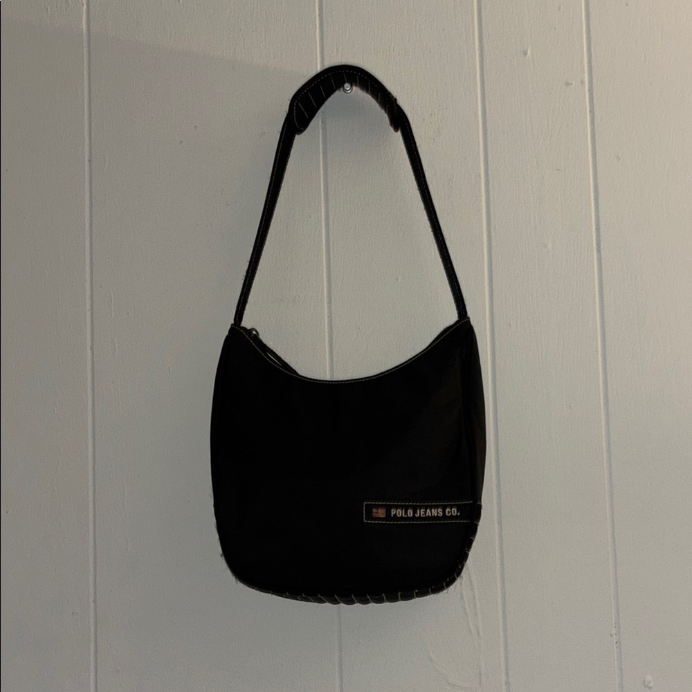 Polo Jeans Co. Black Shoulder Bag